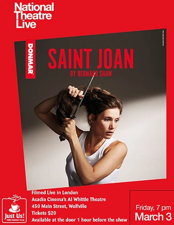 Poster for Saint Joan by George Bernard Shaw