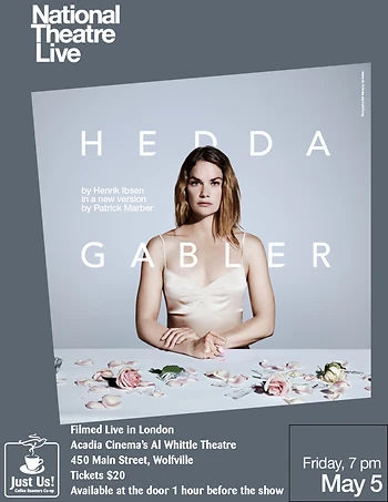 Poster for Hedda Gabler by Henrik Ibsen