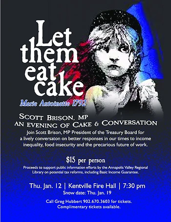 Poster for Let them eat cake, Marie Antoinette 1792