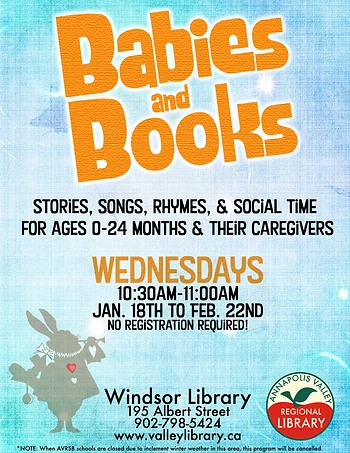 Poster for Babies & Books
