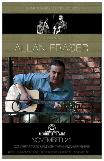 Poster for Allan Fraser