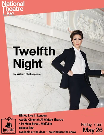 Poster for Twelfth Night by William Shakespeare