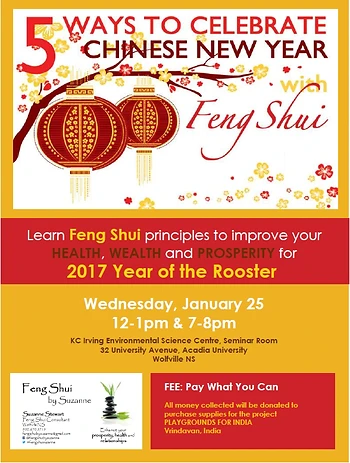 Poster for Celebrate Chinese New Year with Feng Shui