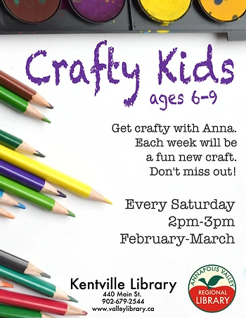 Poster for Crafty Kids