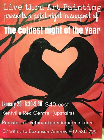 Poster for Live thru Art Painting