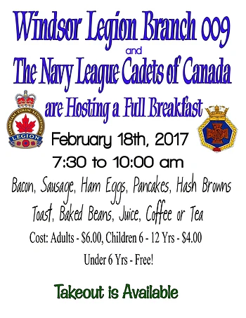 Poster for Community Breakfast