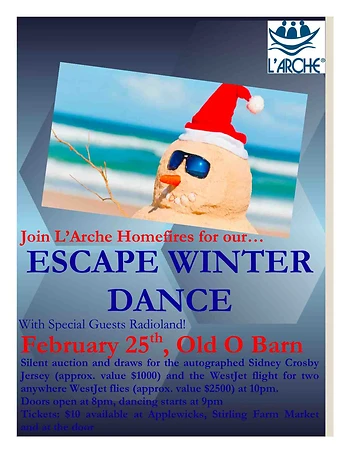Poster for Escape Winter Dance