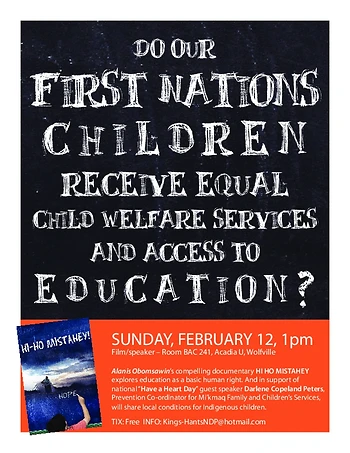 Poster for Have a Heart! Rights for Indigenous children