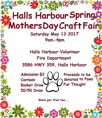Poster for Mothers Day Spring Craft Fair