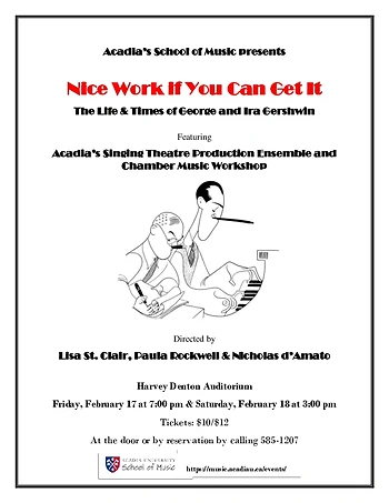 Poster for Nice Work if You Can Get It
