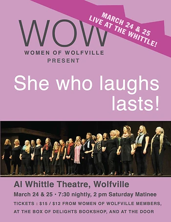 Poster for She Who Laughs Lasts