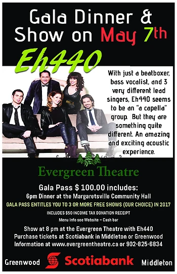Poster for Gala Dinner with show Eh440