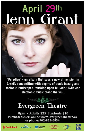 Poster for Jenn Grant