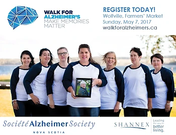 Poster for Walk for Alzheimer's