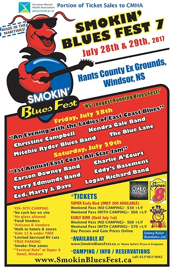 Poster for Smokin' Blues Fest