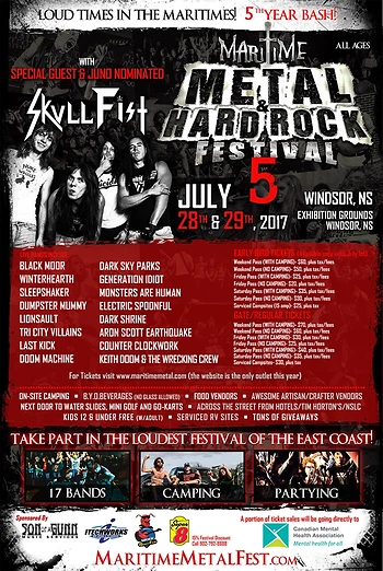 Poster for Maritime Metal & Hard Rock Festival