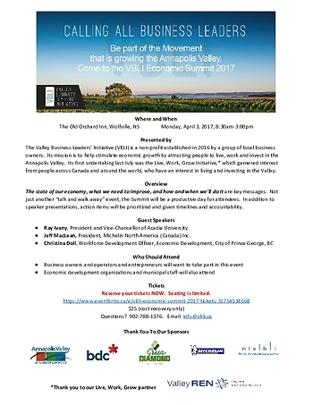 Poster for Economic Summit