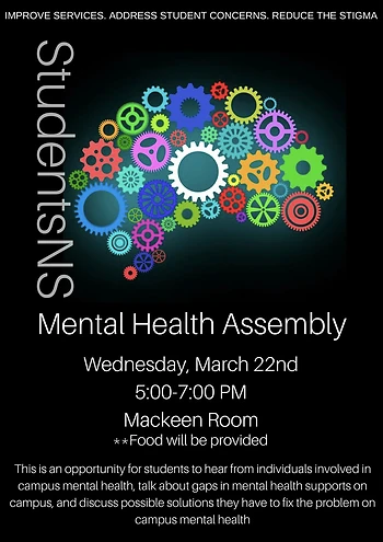 Poster for Mental Health Assembly