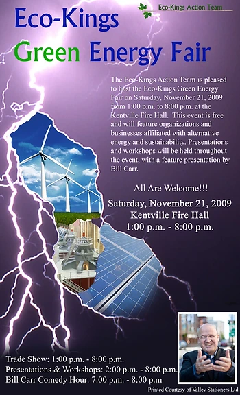 Poster for Eco-Kings Green Energy Fair