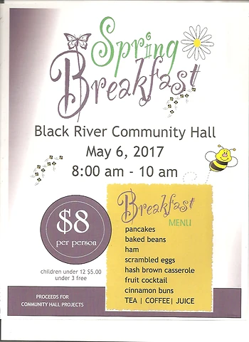 Poster for Spring Breakfast