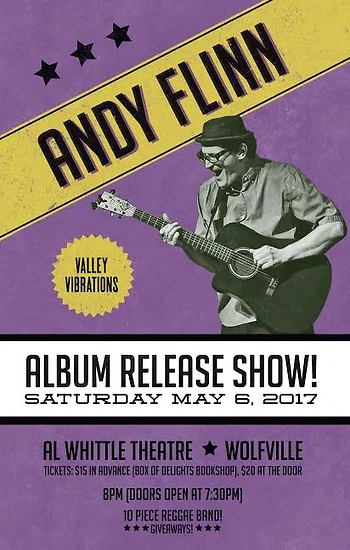 Poster for Valley Vibrations CD Release