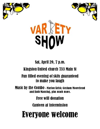 Poster for Variety Show