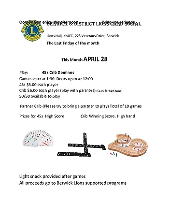 Poster for Card Social