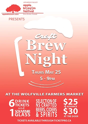 Poster for Blossom Brew Night