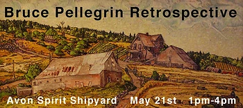 Poster for Bruce Pellegrin Retrospective