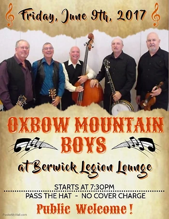 Poster for OxBow Mountain Boys 