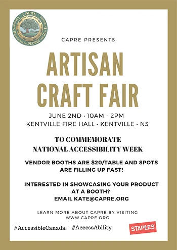 Poster for Artisan Craft Fair