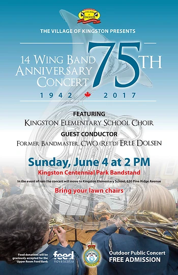 Poster for 14 Wing Band Concert