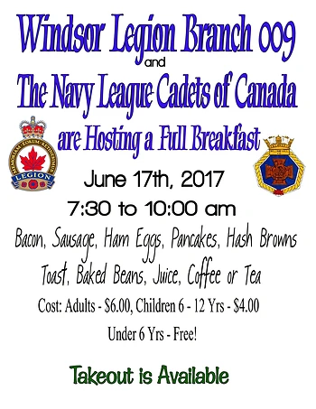 Poster for Community Breakfast