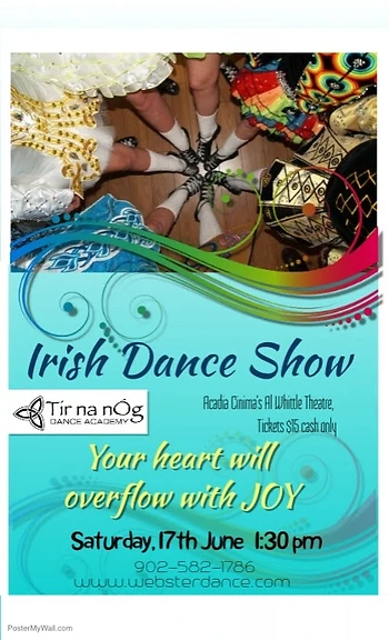 Poster for Irish Dance Show