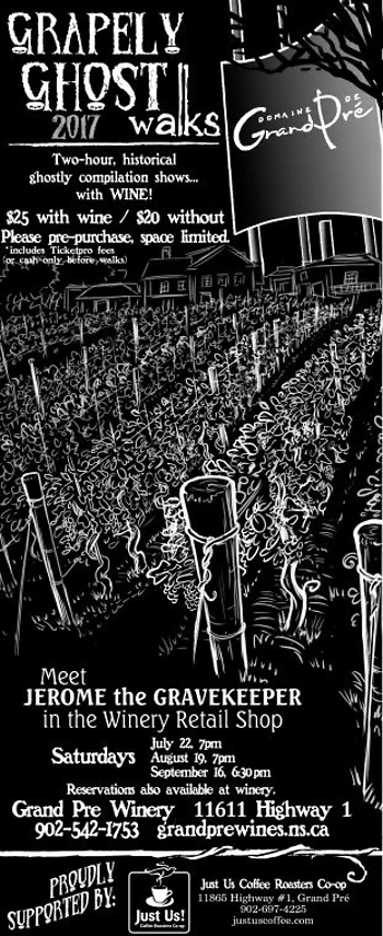Poster for Grapely Ghost Walk