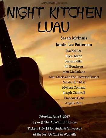 Poster for Night Kitchen Luau
