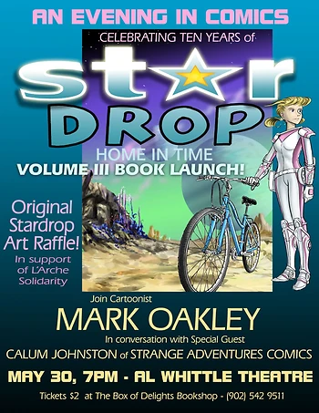 Poster for Stardrop, An Evening in Comics