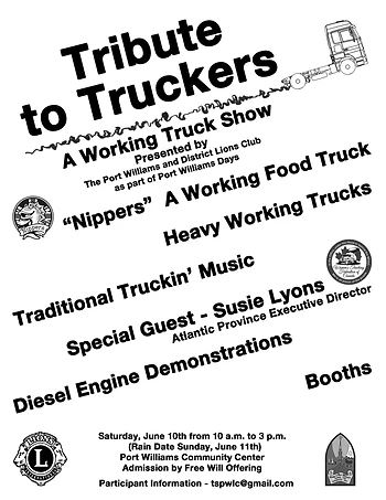 Poster for Tribute to Truckers