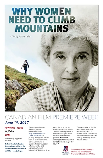 Poster for Why Women Need To Climb Mountians