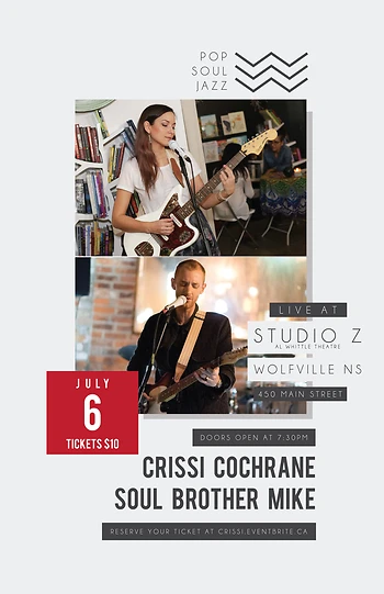 Poster for Crissi Cochrane & Soul Brother Mike