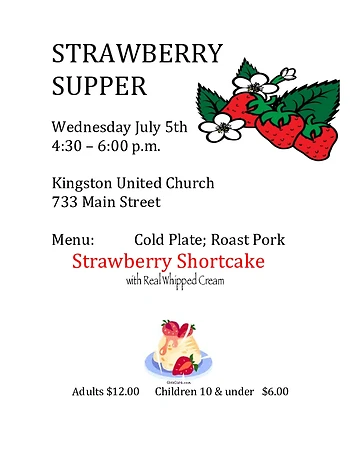 Poster for Strawberry Supper