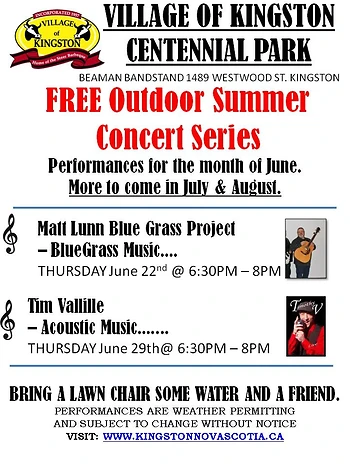 Poster for Matt Lunn Bluegrass Project
