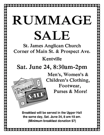 Poster for Rummage Sale