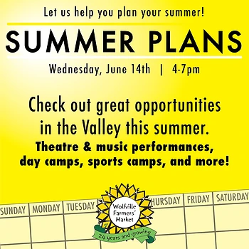 Poster for Summer Plans with Market Supper