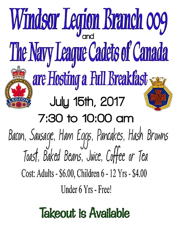 Poster for Community Breakfast