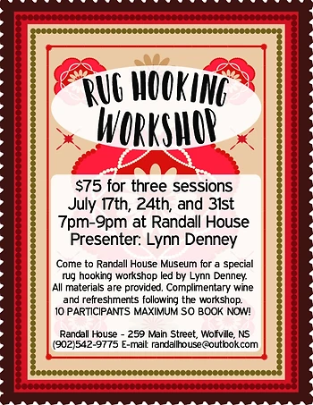 Poster for Rug Hooking