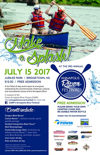 Poster for Annapolis River Festival