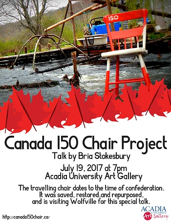 Poster for Canada 150 Chair