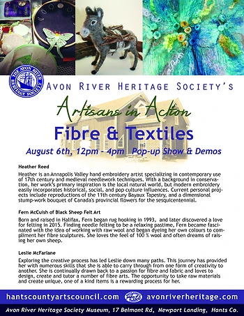Poster for Artisan in Action: Fibre & Textiles