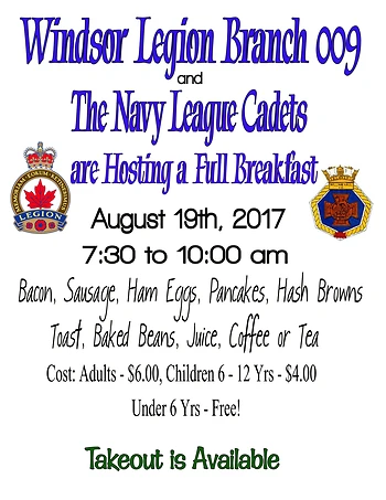 Poster for Community Breakfast